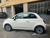 Usata Fiat 500 Lounge 69 CV (50 kW) 2019 Bianco Cabrio
