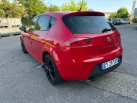 Usata Seat Leon FR 170 CV (125 kW) 2009 Rosso Utilitaria