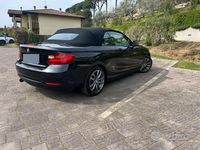 Usata BMW 218 M Sport 150 CV (110 kW) 2017 Nero Cabrio