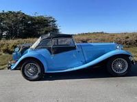 Usata MG TD 54 CV (39 kW) 1952 Blu Cabrio