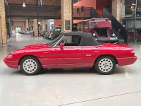 Usata Alfa Romeo Spider 120 CV (88 kW) 1992 Rosso Cabrio