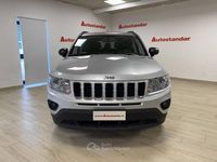 Usata Jeep Compass Limited 163 CV (119 kW) 2013 Argento SUV