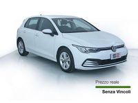 Usata VW Golf VIII Life 110 CV (80 kW) 2021 Bianco Utilitaria