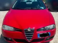 Usata Alfa Romeo 156 120 CV (88 kW) 2004 Rosso Berlina