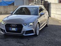 Usata Audi A3 S-Line 150 CV (110 kW) 2017 Argento Berlina