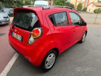 Usata Chevrolet Spark 68 CV (50 kW) 2010 Rosso Utilitaria