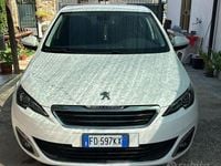Usata Peugeot 308 120 CV (88 kW) 2016 Bianco Berlina