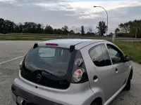 Begagnad Citroën C1 68 HK (50 kW) 2008 Grå Halvkombi