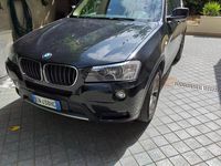 Usata BMW X3 143 CV (105 kW) 2012 Nero SUV