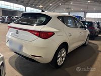 Usata Seat Leon Style 116 CV (85 kW) 2022 Bianco Berlina