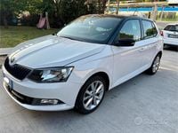 Usata Skoda Fabia 75 CV (55 kW) 2018 Bianco Utilitaria