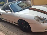 Usata Porsche Boxster 204 CV (150 kW) 1996 Bianco Cabrio