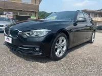 Usata BMW 320 Sport Line 190 CV (139 kW) 2017 Nero Station wagon