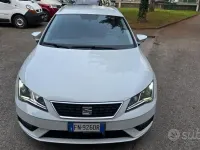 Usata Seat Leon ST Business 115 CV (84 kW) 2018 Bianco Station wagon