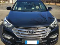 Usata Hyundai Santa Fe Xpossible 200 CV (147 kW) 2016 Nero SUV