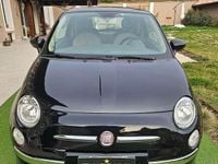 Begagnad Fiat 500 Lounge 69 HK (50 kW) 2010 Svart Halvkombi