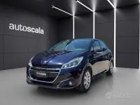 Usata Peugeot 208 Active 82 CV (60 kW) 2017 Blu Utilitaria