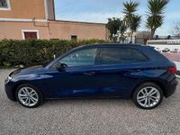 Usata Audi A3 150 CV (110 kW) 2020 Blu Berlina
