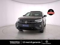 Usata VW Taigo R-line 116 CV (85 kW) 2025 Nero SUV