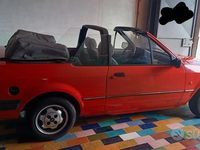 Usata Ford Escort Cabriolet 1984 Rosso Cabrio