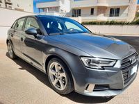 Usata Audi A3 Sport 116 CV (85 kW) 2017 Grigio Berlina