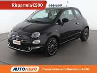 Usata Fiat 500 Lounge 69 CV (50 kW) 2016 Nero Utilitaria