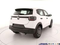 Nuova Citroën C3 PureTech 101 CV (74 kW) 2025 Bianco Utilitaria