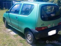 Usata Fiat Seicento 54 CV (39 kW) 2001 Verde Utilitaria