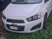 Usata Chevrolet Aveo 69 CV (50 kW) 2012 Bianco Utilitaria