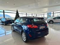 Usata Ford Fiesta Titanium 85 CV (62 kW) 2018 Blu Berlina