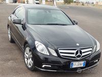Usata Mercedes E220 2010 Nero Coupé