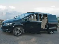 Usata VW Sharan Highline 170 CV (125 kW) 2012 Nero Monovolume
