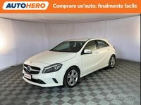 Usata Mercedes A180 108 CV (79 kW) 2017 Bianco Berlina