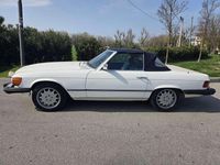 Usata Mercedes SL380 204 CV (150 kW) 1985 Bianco Cabrio