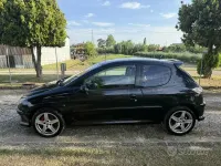 Usata Peugeot 206 GTi 109 CV (80 kW) 2004 Nero Berlina