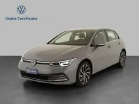 Usata VW Golf VIII Life 131 CV (96 kW) 2023 Moonstone grey Berlina