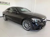 Usata Mercedes C220 AMG line 194 CV (142 kW) 2022 Nero Coupé