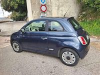 Usata Fiat 500 Pop 69 CV (50 kW) 2009 Blu/azzurro Cabrio