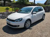 Usata VW Golf VI Highline 140 CV (102 kW) 2011 Bianco Utilitaria