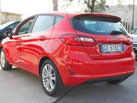 Usata Ford Fiesta Titanium 75 CV (55 kW) 2022 Rosso Utilitaria