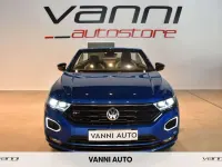 Usata VW T-Roc Cabriolet R-line 150 CV (110 kW) 2021 Blu/azzurro Cabrio