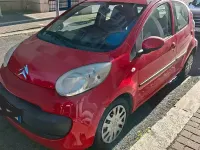 Usata Citroën C1 54 CV (39 kW) 2008 Rosso Utilitaria