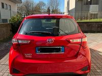 Usata Toyota Yaris 2018 Rosso Berlina