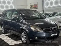 Usata Opel Zafira Enjoy 94 CV (69 kW) 2008 Grigio Monovolume
