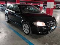 Usata Audi A3 105 CV (77 kW) 2003 Nero Berlina