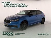 Usata Skoda Fabia 80 CV (58 kW) 2025 Blu race metallizzato nero tulipano perlato Utilitaria