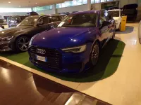 Usata Audi A6 S-line plus 265 CV (194 kW) 2022 Blu Station wagon