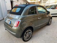 Usata Fiat 500C 95 CV (69 kW) 2011 Verde Cabrio