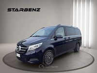 Usata Mercedes V250 Premium 190 CV (139 kW) 2016 Blu Monovolume