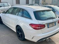 Usata Mercedes C250 AMG 204 CV (150 kW) 2016 Bianco Station wagon